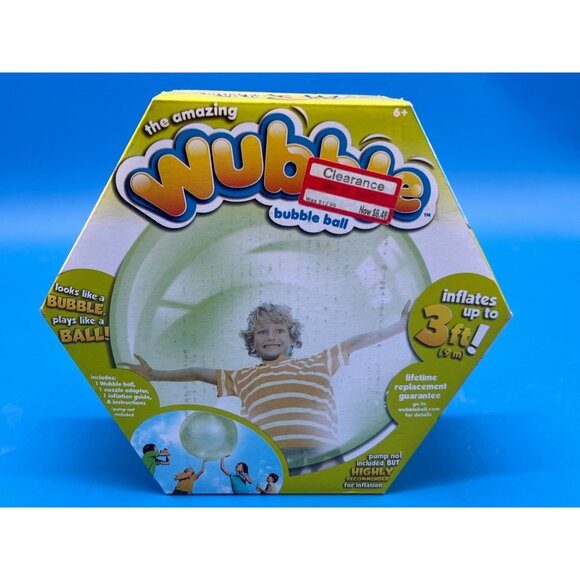 The Amazing Wubble Bubble Ball Inflatable Toy 3ft Fun For Kids & Adults - Picture 2 of 4